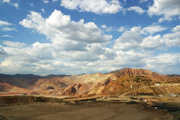 Open Pit of Phelps Dodge Morenci, Morenci, Arizona