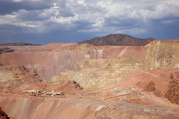 Morenci Mine, Freeport McMoRan, Morenci, Arizona,