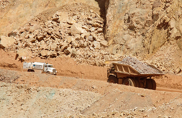 Mine Haul Truck, Cat 793D, Morenci, Arizona