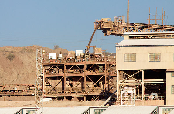Morenci Concentrator, Morenci, Arizona