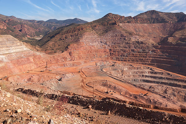 Northwest Extension Pit, Morenci, Arizona