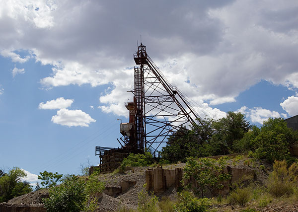Headframe, New Jersey Zinc Mine, Hanover, New Mexico