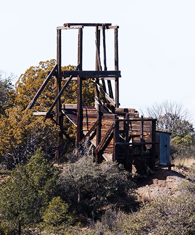 Silver Dollar Mine, Burro Mountains, Grant County, New Mexico
