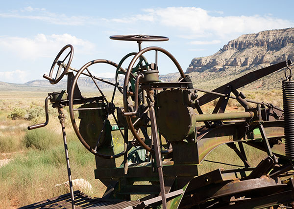 Adams Leaning Wheel Grader