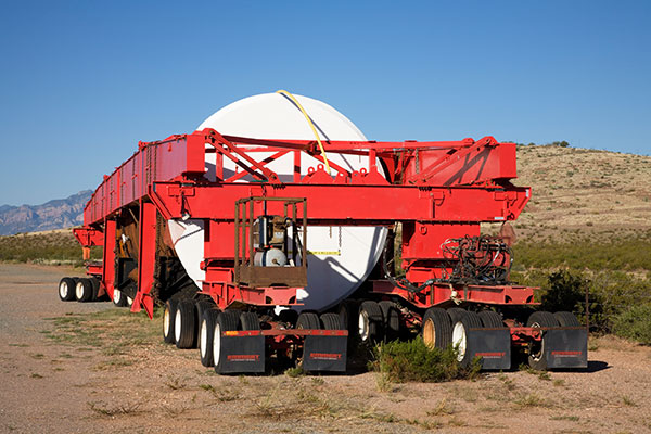 Dual Lane Transporter with Transformer wide load 