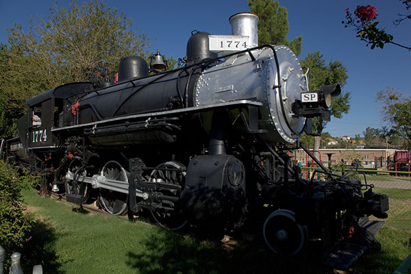 Baldwin Steam Locomotive No. 1774 in Globe, Arizona 