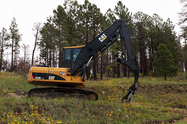 CAT 320D FM Log Loader Arizona  Title= 