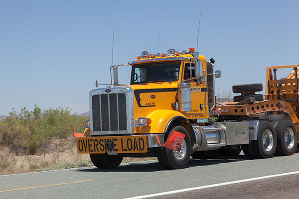 Heavy hauler detail of tractor    