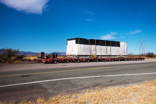 Heavy Haul Multi-axle Dual Lane Hydraulic Modular Trailer 