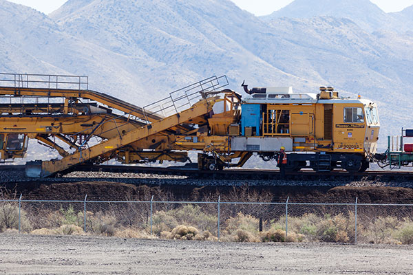  Plasser & Theurer Ballast Cleaning Machine 