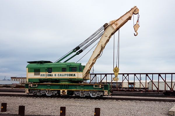 Arizona & California Railroad Crane 