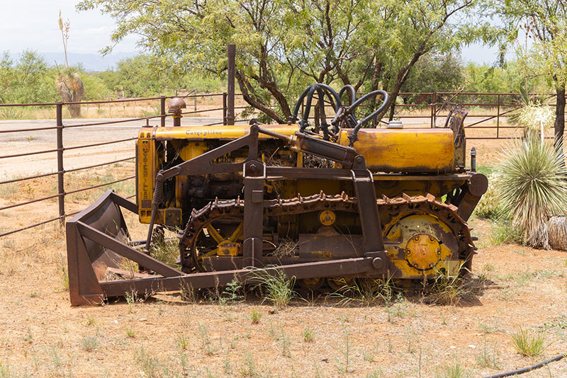 Old CAT D4 Dozer