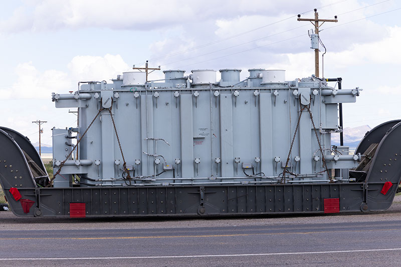 Oversize Load at Road Forks, NM