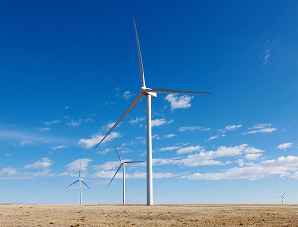 Wind Turbines, El Cabo Wind Farm, Torrance County, New Mexico Wind Turbines, El Cabo Wind Farm, Torrance County, New Mexico