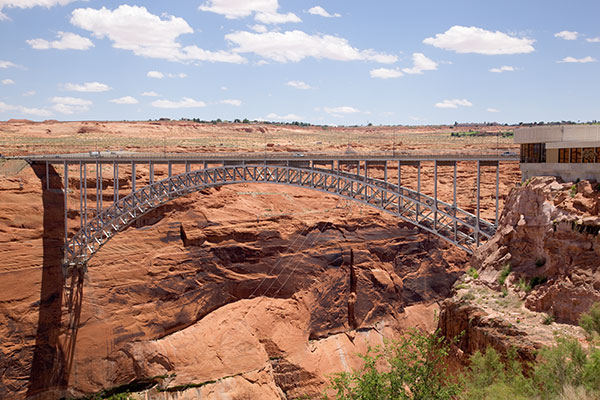 Glen Canyon Dam Bridge, Arizona