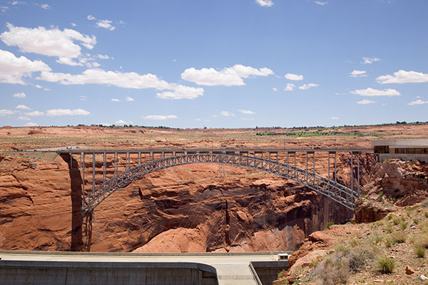 Glen Canyon Dam Bridge, Arizona