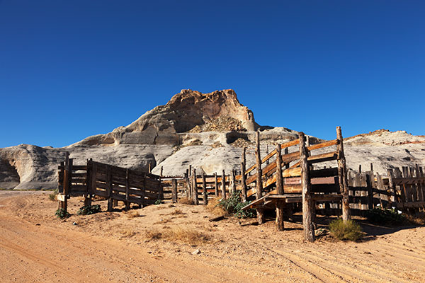 Corral, Fire in the Hole Road, Arizona