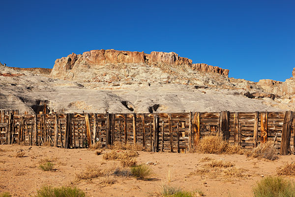 Corral, Fire in the Hole Road, Arizona