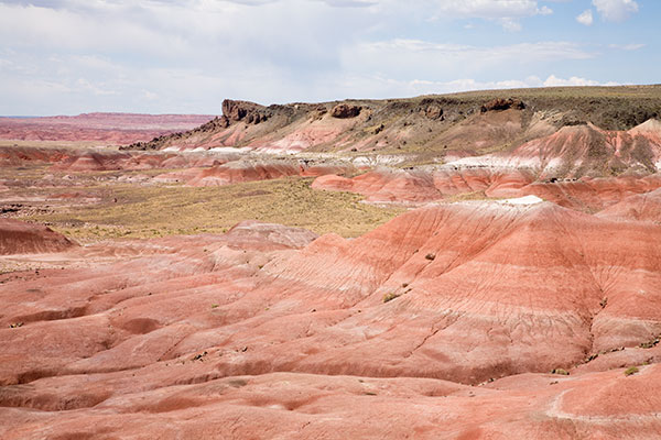 View from Lacey Point, Painted Desert, Petrified Forest National Park, Arizona