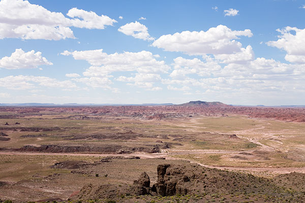 View from Pintado Point, Painted Desert, Petrified Forest National Park, Arizona