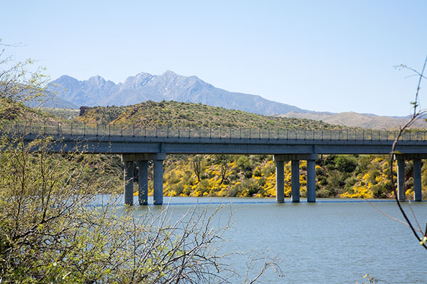 Vineyard Canyon Bridge, State Road 188, Roosevelt Lake, Arizona