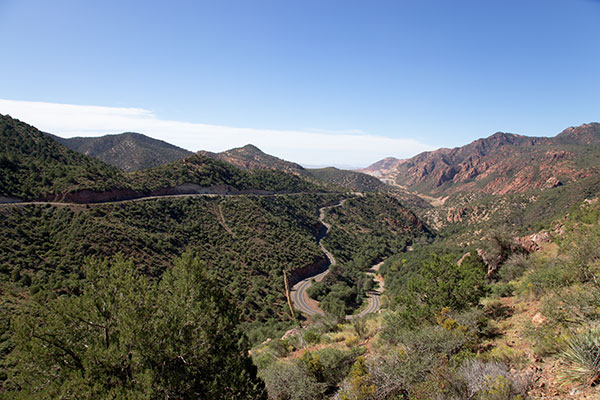 Chase Creek, US Highway 191, Arizona