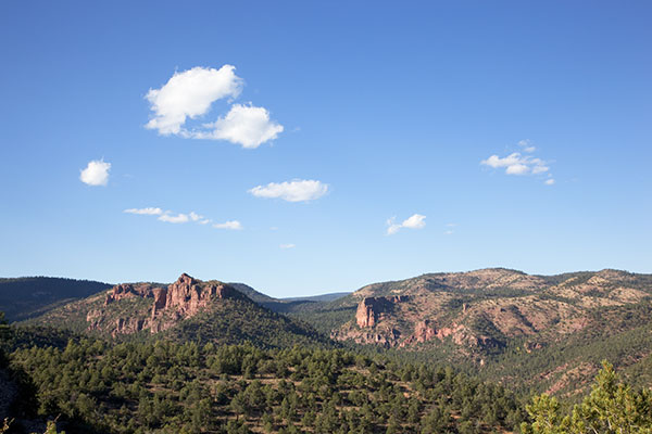 Red Hill from Red Hill Road, Apache National Forest, Arizona