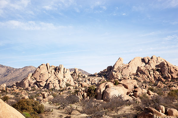 Texas Canyon along I-10, Southeastern Arizona 
