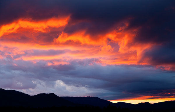 Sunset, Alpine,  Arizona 