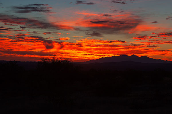 Sunrise, Altar Valley,  Arizona 