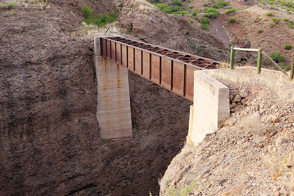  Negro Canyon Bridge, Morenci Southern Railway, north of Guthrie,  Arizona