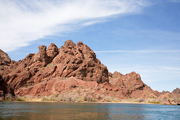 Colorado River in Topock Gorge, Mohave County, Arizona