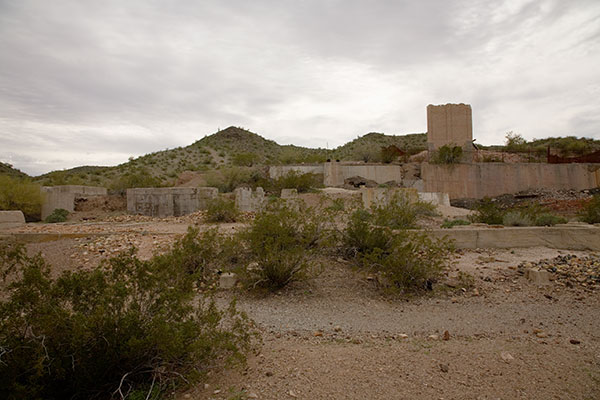 Ruins of Smelter Swansea Townsite, La Paz County, Arizona