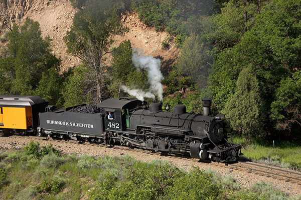 Durango & Silverton Railroad Train, Colorado
