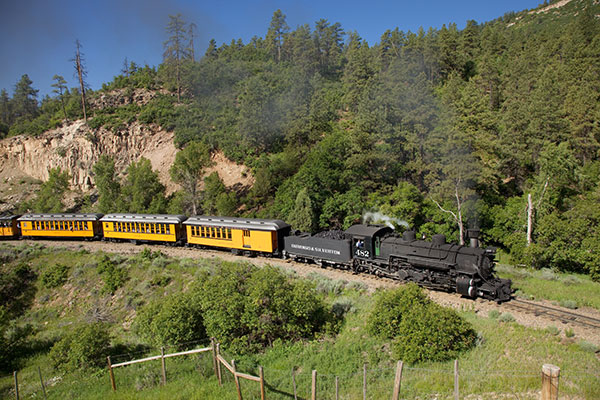 Durango & Silverton Railroad Train, Colorado