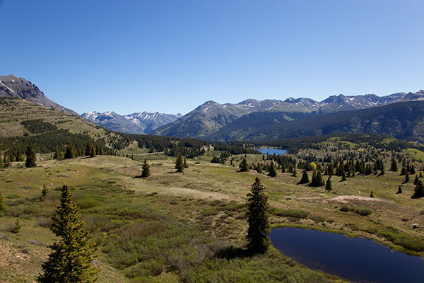 Scenes from Molas Pass south of Silverton, Colorado