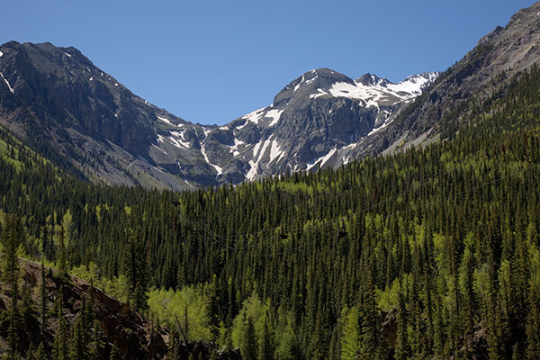 Aerial Tramway in Arrastra Gulch near Silverton, Colorado