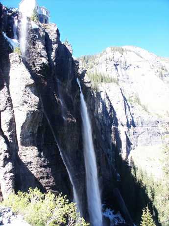 Bridal Veil Falls near Telluride, Colorado