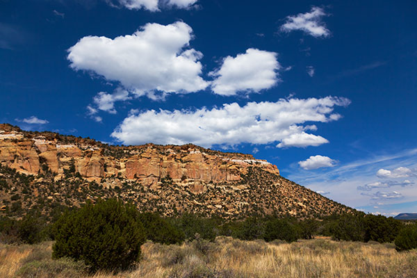 Clouds over Sandstone Bluffs, El Malpais National Monument