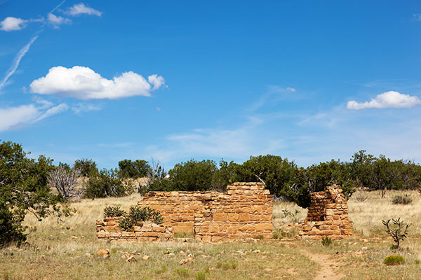 Ruins of Garrett Homestead, El Malpais National Monument