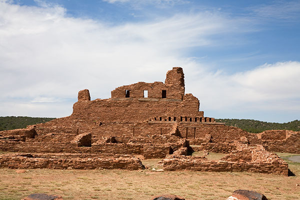 Mission of San Gregorio de Abo, Abo Ruins, Salinas Pueblo Missions National Monument, New Mexico