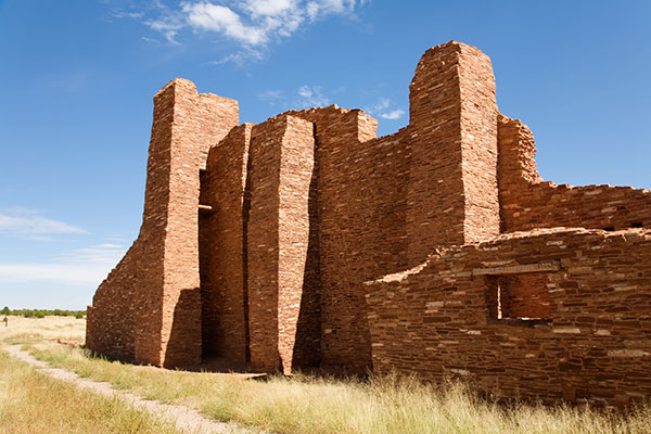 Mission of San Gregorio de Abo, Abo Ruins, Salinas Pueblo Missions National Monument, New Mexico