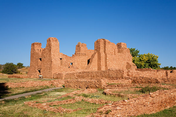 Nuestra Senora de la Purisima Concepcion de Cuarac, Quarai Ruins, Salinas Pueblo Missions National Monument, New Mexico