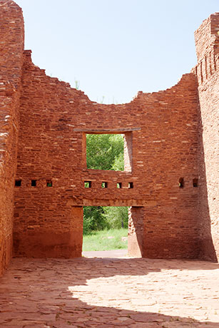 Nuestra Senora de la Purisima Concepcion de Cuarac, Quarai Ruins, Salinas Pueblo Missions National Monument, New Mexico
