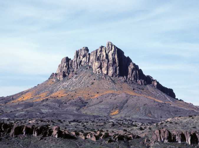 Photograph of Steeple Rock in Southwest New Mexico