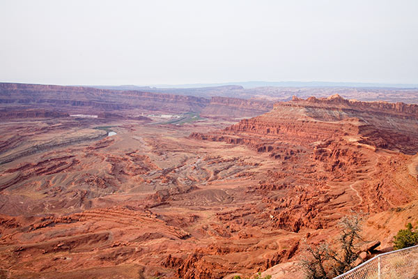 View from Anticline Overlook (BLM) south of Moab