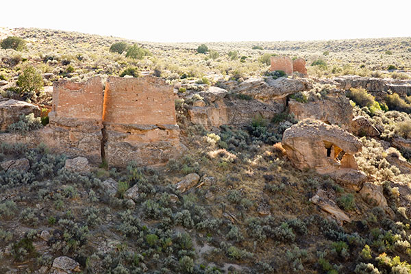 Twin Towers, Rim Rock House and Eroded Boulder House, Hovenweep National Monument