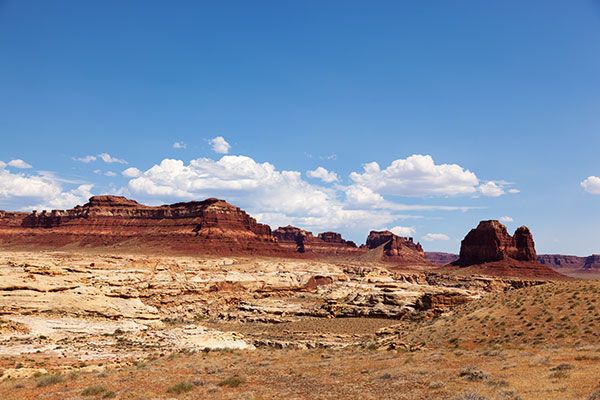 Looking across the Dirty Devil River in Southeastern Utah