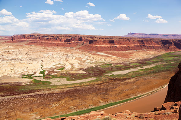 Colorado River at Hite in Southeastern Utah