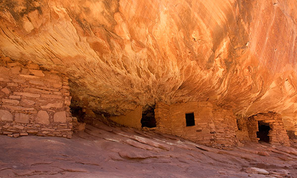 Fire House Ruins (House on Fire), Cedar Mesa, Southeastern Utah